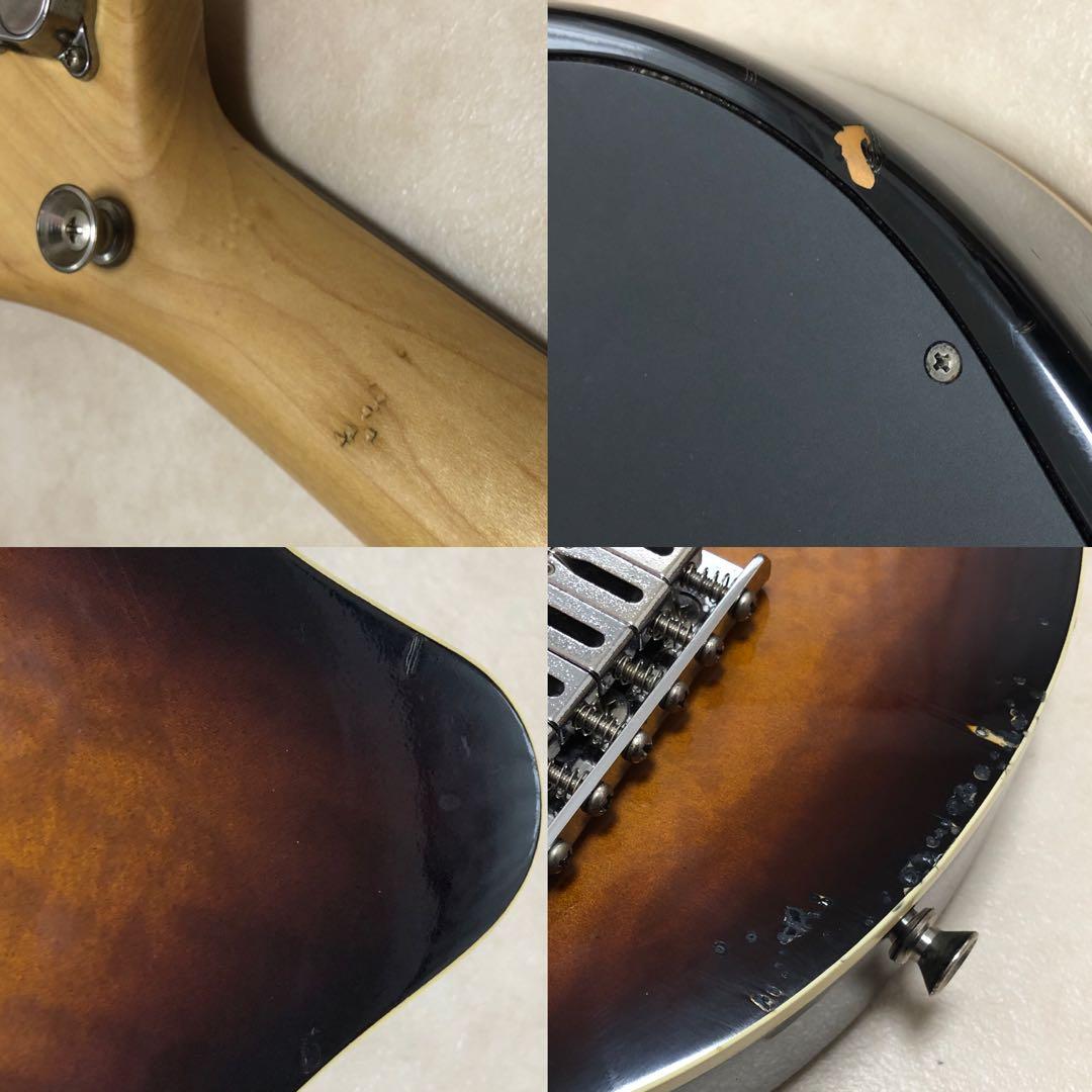 【美品】ZO-3GF 3TS アンプ内蔵ギター ディストーションSW付 ケース付