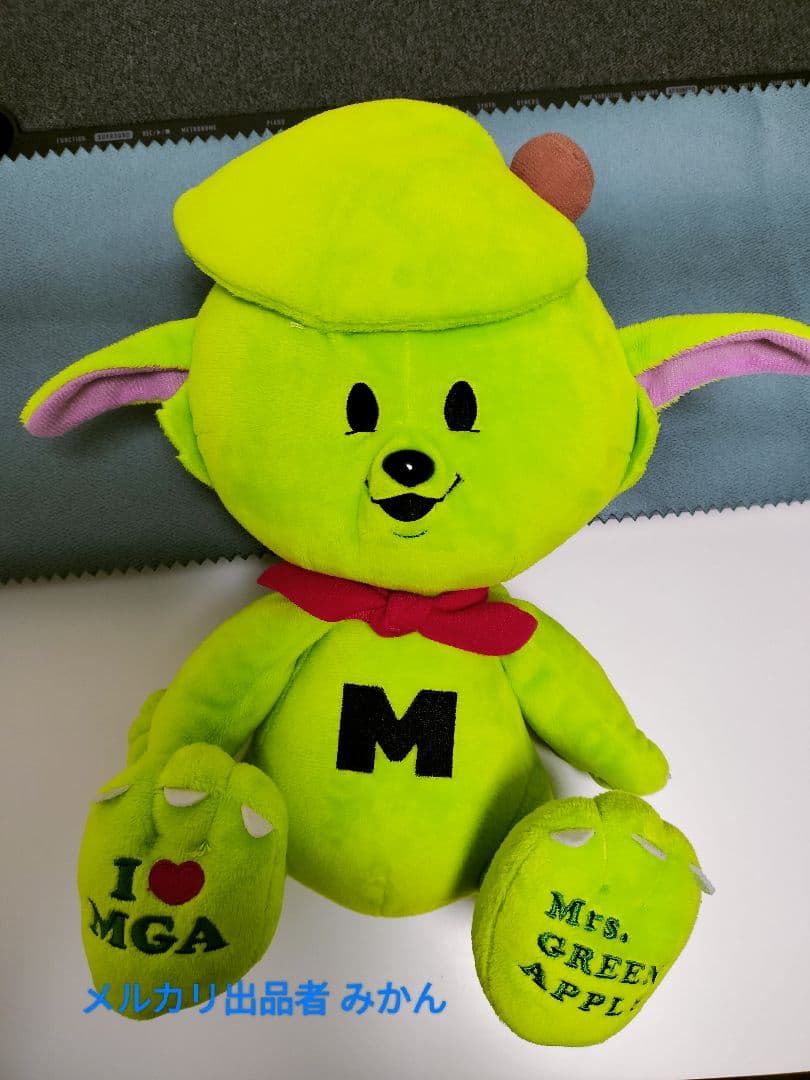 Mrs. GREEN APPLE メメル ぬいぐるみ　タグあり