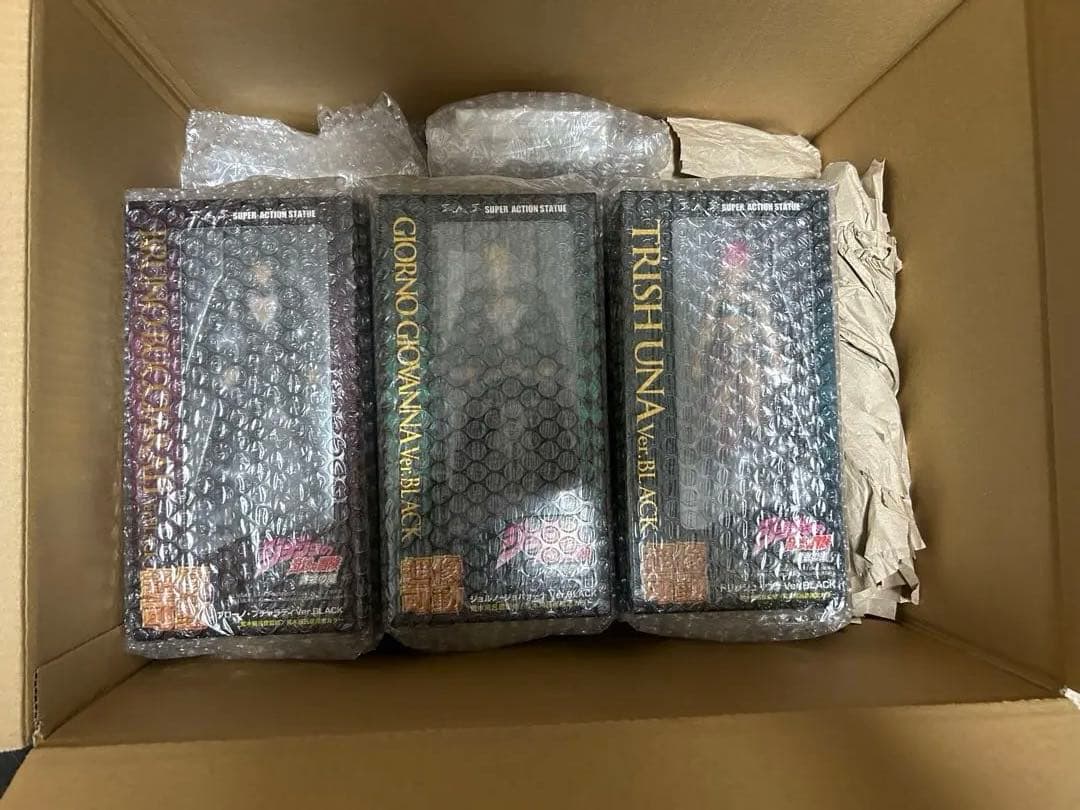 超像可動ジョジョの奇妙な冒険 5部 BLACK ver. まとめ売りWF特典付き