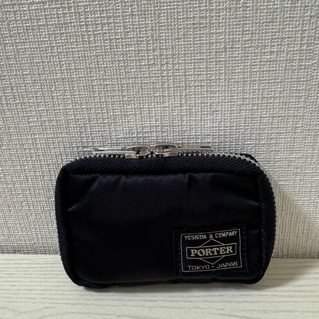 【新品同様】PORTER TANKER ポーター　タンカー　キーケース　ブラック