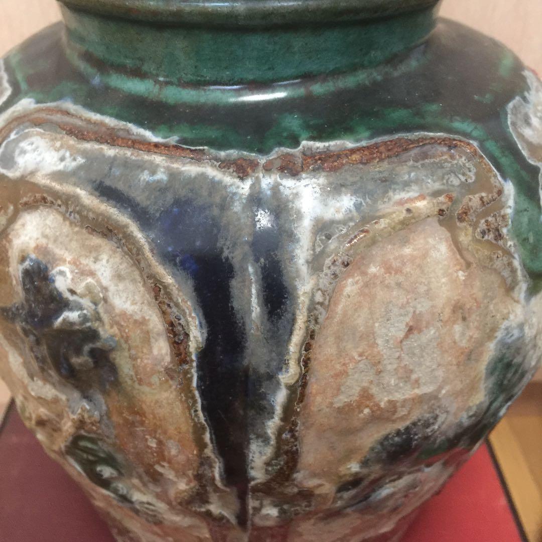 中国骨董 壺 大型 高さ 29センチ