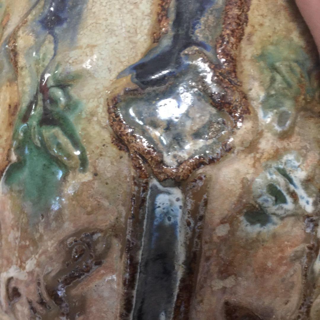 中国骨董 壺 大型 高さ 29センチ