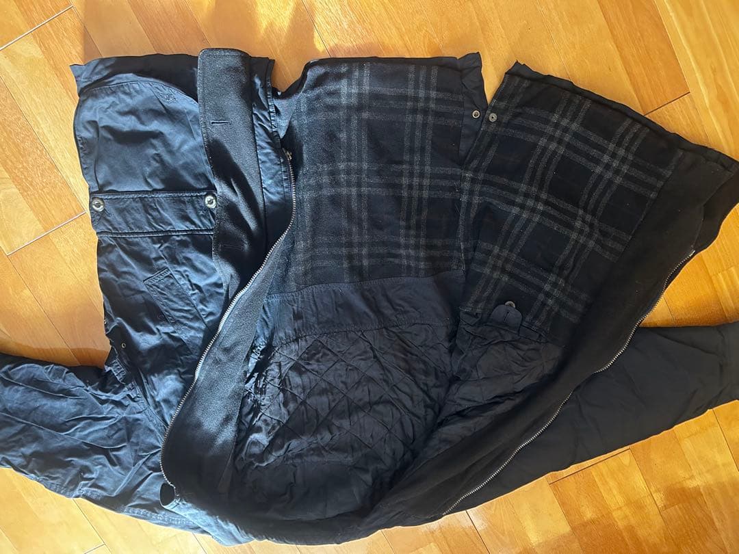 burberrys バーバリー ジャンパー ブルゾン ブラック　内側チェック