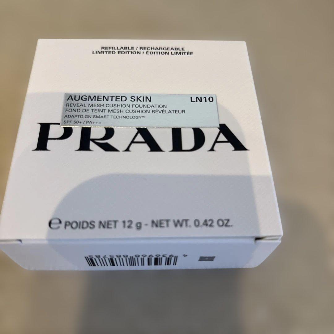 新品未開封PRADAリヴィールメッシュクッションファンデーションLN10限定パケ