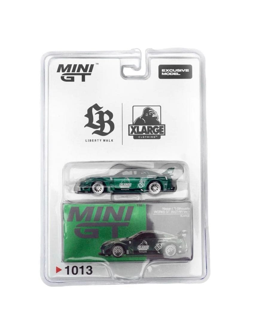 【5個セット】XLARGE × LIBERTY WALK MINI GT