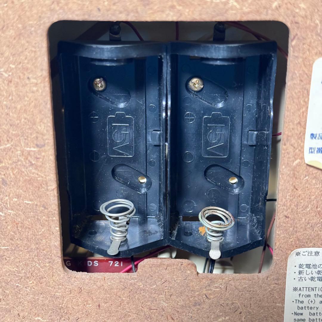 【希少】 リズム スモールワールド キッズ からくり時計 メロディ 動作確認済み