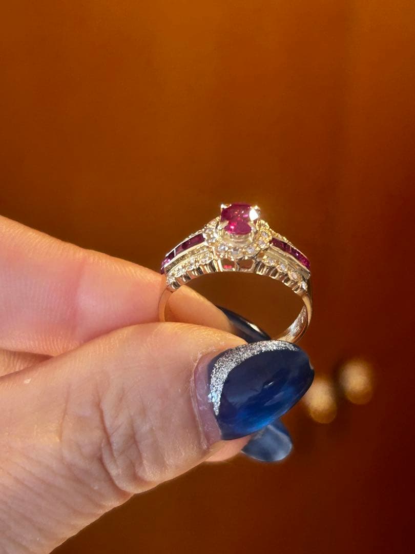 K18 ルビー0.57ct リング