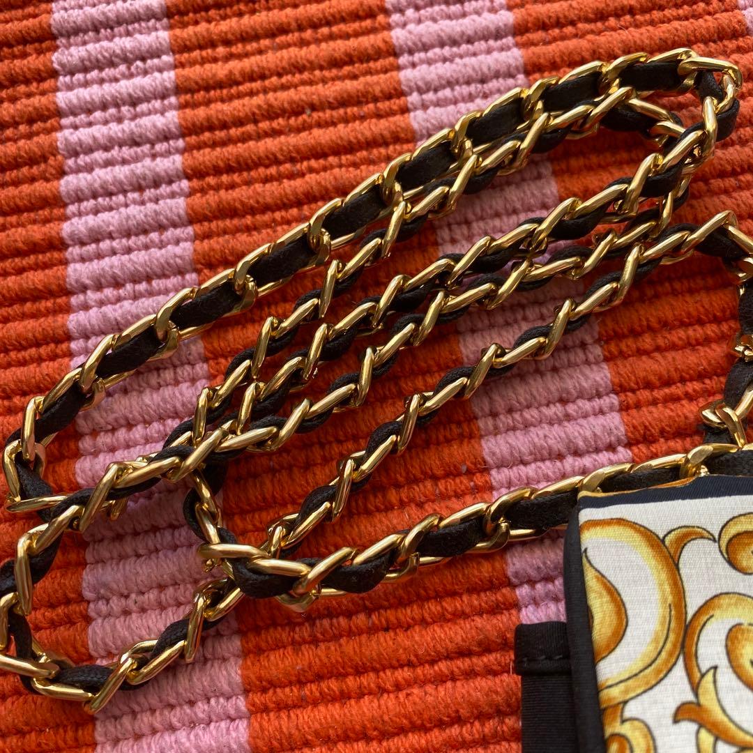 M*様 VERSACE ショルダーバッグ ゴールド ブラック　メデューサ