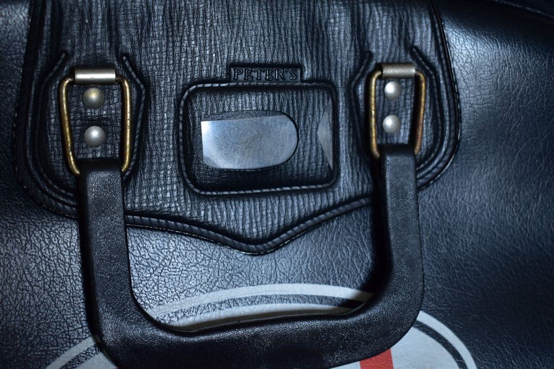 70s BELL ヘルメットバッグ 大型 当時もの レザー