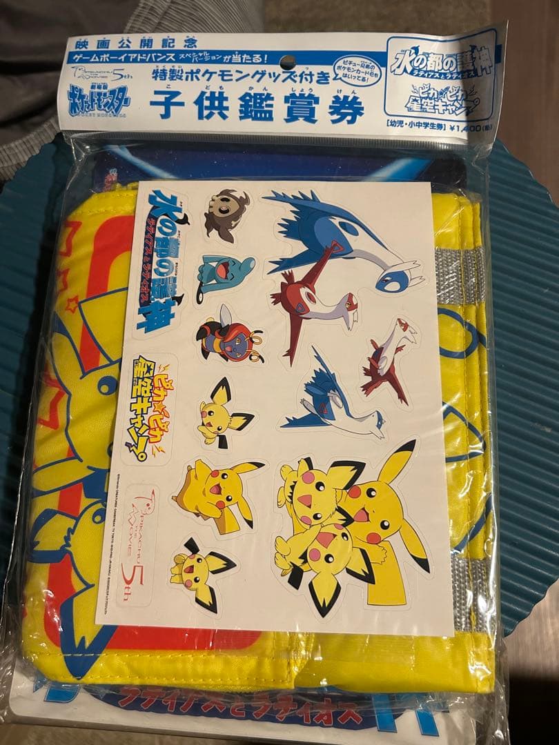ポケモンカードe 「ピチュー兄弟」入りグッズ