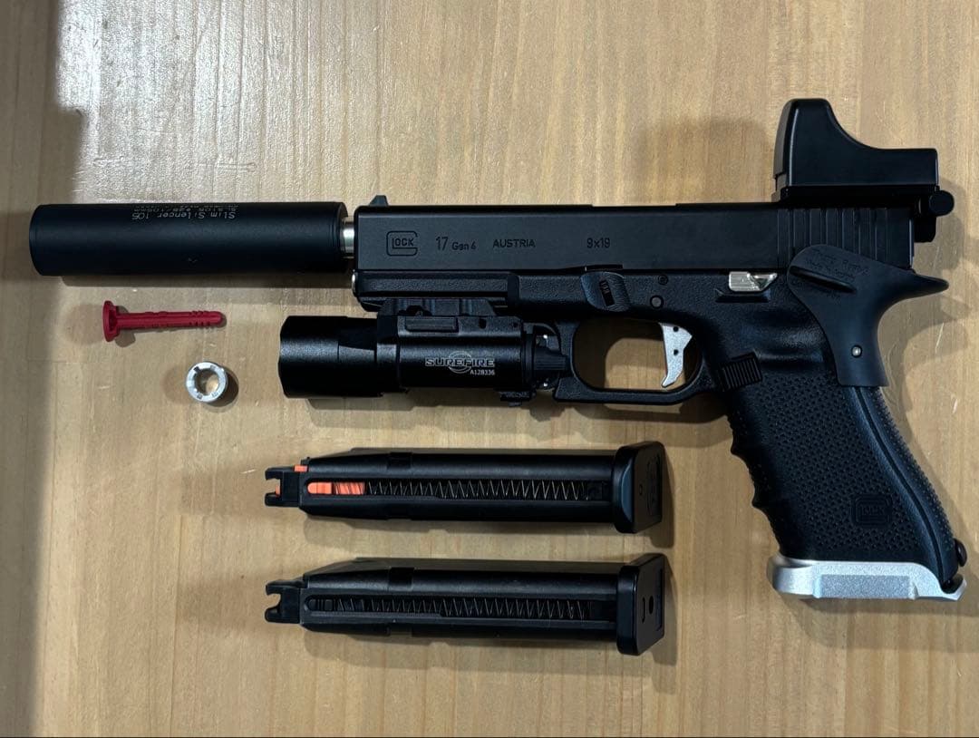 東京マルイ グロック17 gen4 カスタム ガスブロ