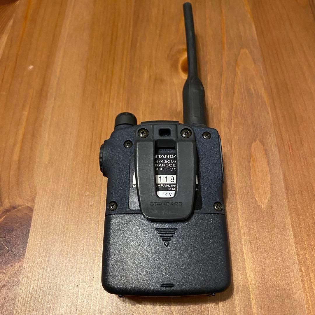 STANDARD W BANDER C501 FM ハンディトランシーバー