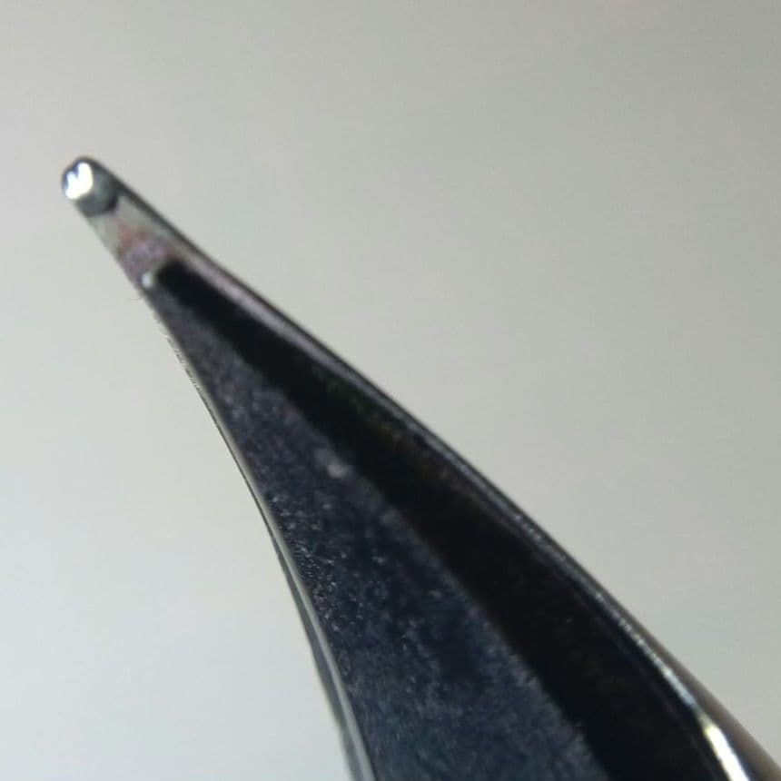 PILOT　ミュー『 μ 』万年筆 シルバー　付属品無　中古品