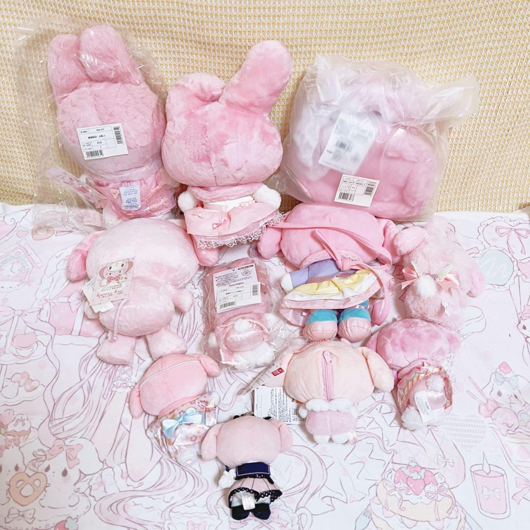 サンリオ　マイメロディ　ぬいぐるみ　干支　まとめ売り　ちいかわ　ディズニー11点