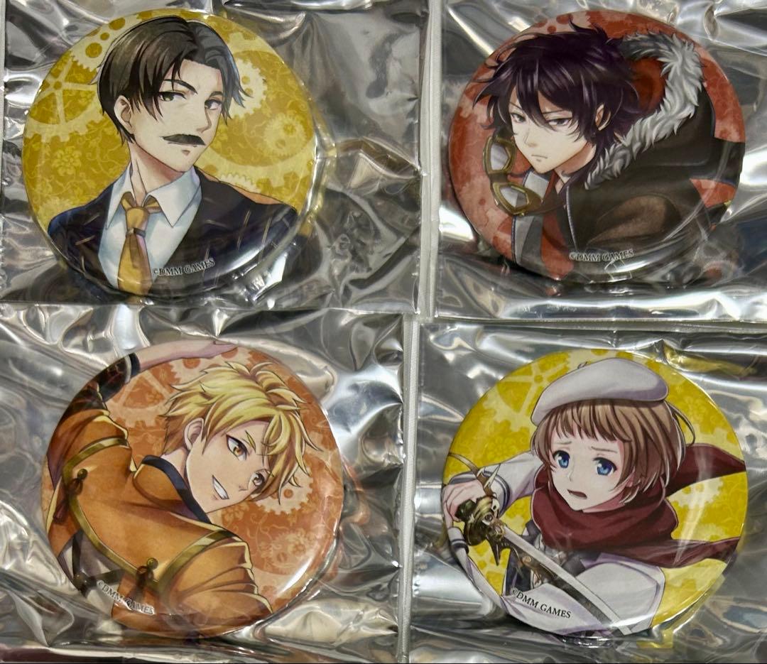 文豪とアルケミスト 文アル　プリンセスカフェ まとめ売り　缶バッジ　アクキー