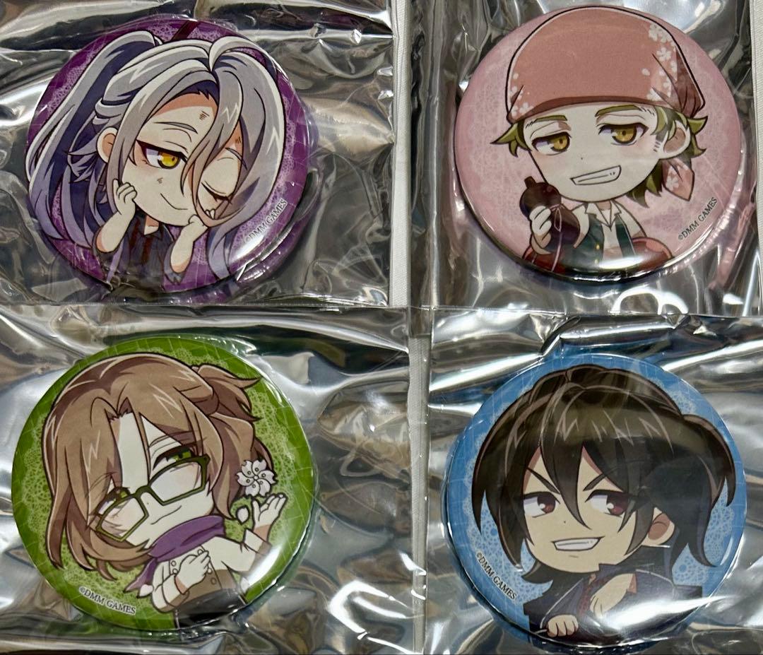 文豪とアルケミスト 文アル　プリンセスカフェ まとめ売り　缶バッジ　アクキー