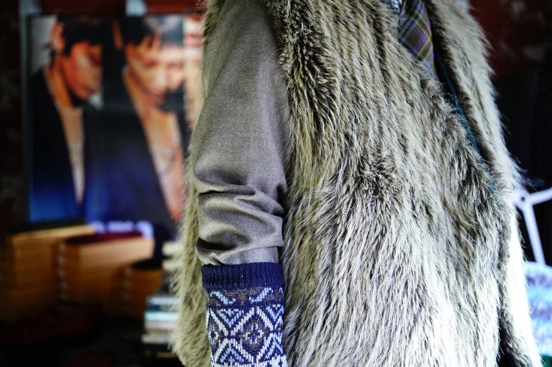 niceness カシミア デミグラブ