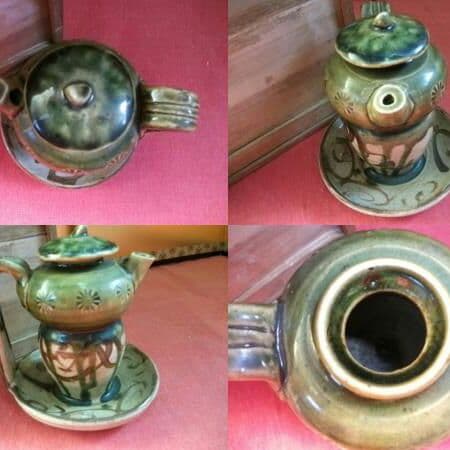 AKａ4457　古織部　急須