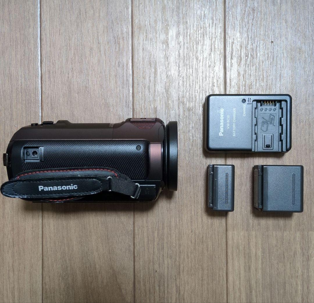 Panasonic HC-VX980M 4Kビデオカメラ 本体とバッテリー2個