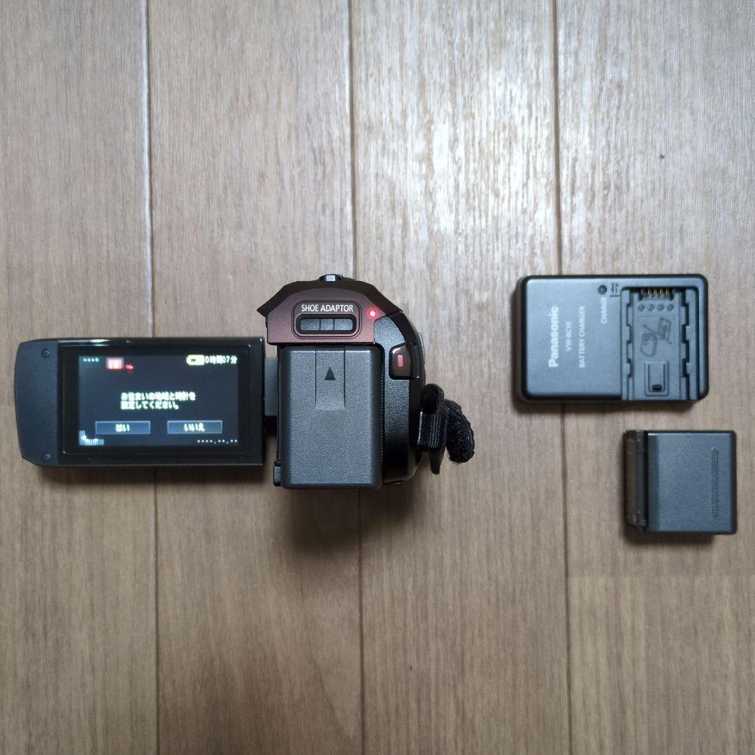 Panasonic HC-VX980M 4Kビデオカメラ 本体とバッテリー2個