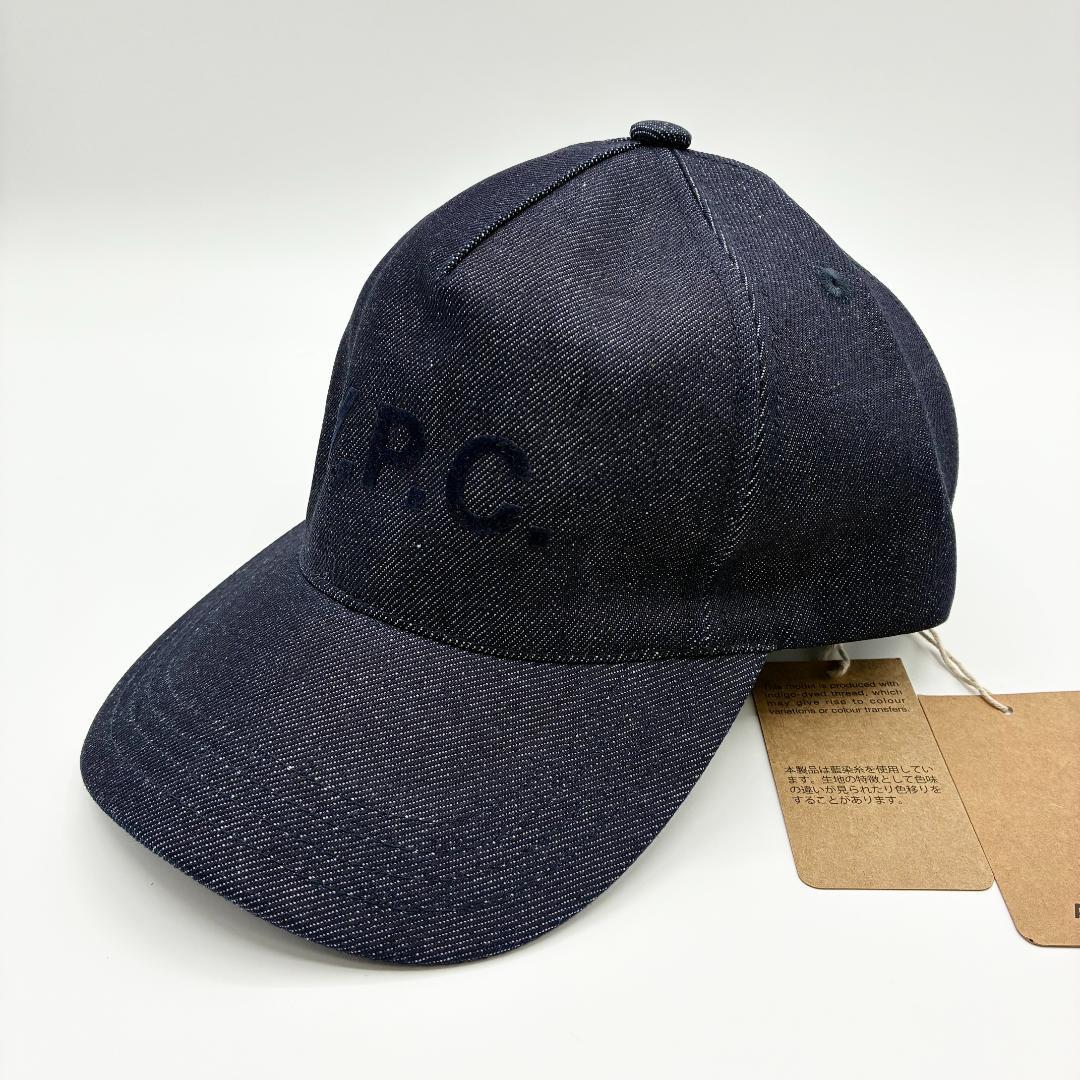 新品未使用！送料込み★A.P.C.★キャップ BASEBALL CAP デニム