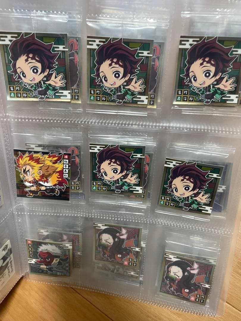 鬼滅の刃　ケース付き　ウエハース　シール　まとめ売り