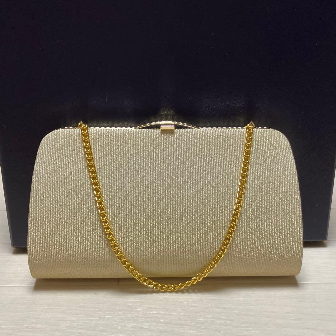 《未使用》草履バッグセット　礼装　ゴールド