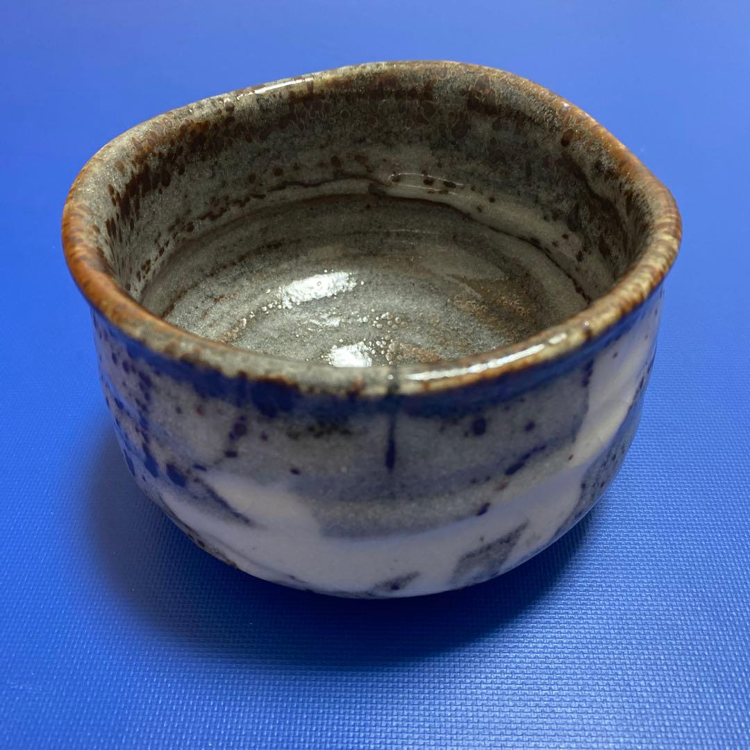 鼠志野　茶碗