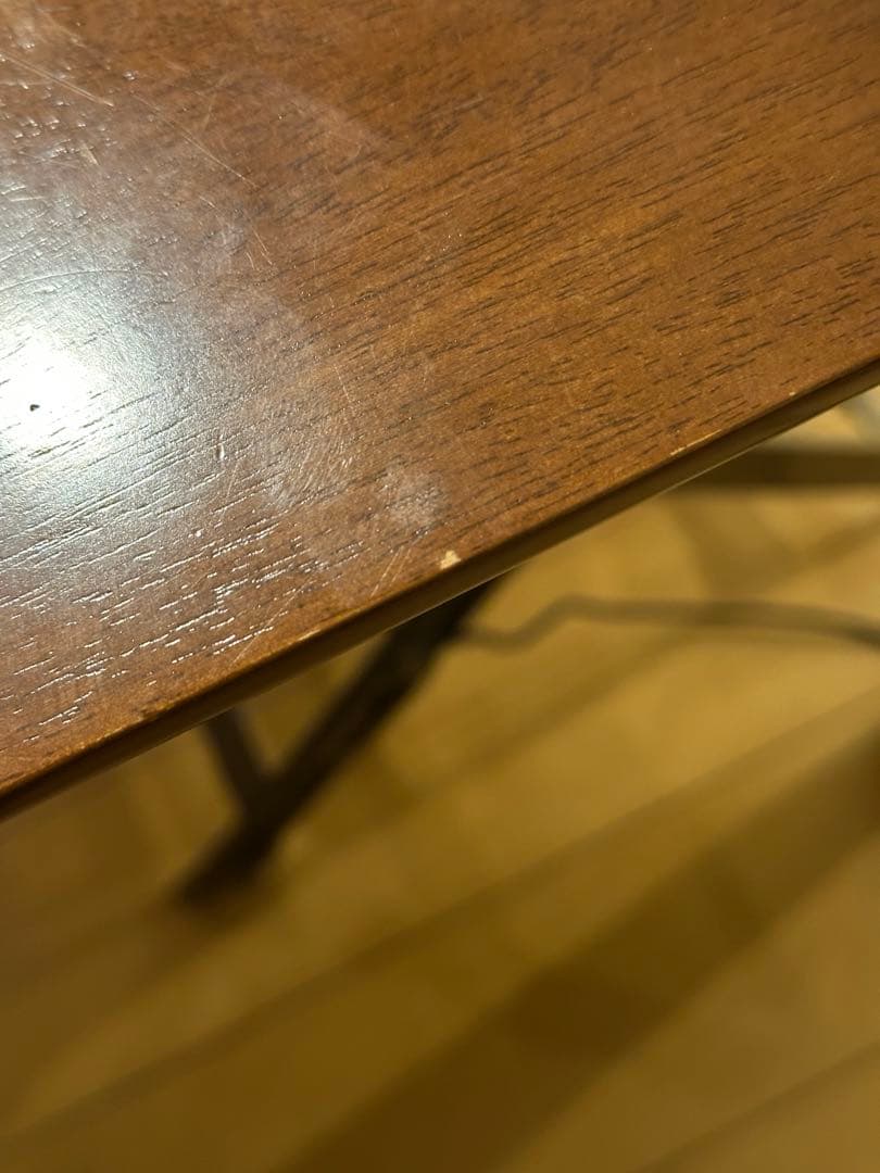 【今月まで出品】カリモク60+ ダイニングテーブル130ウォールナット