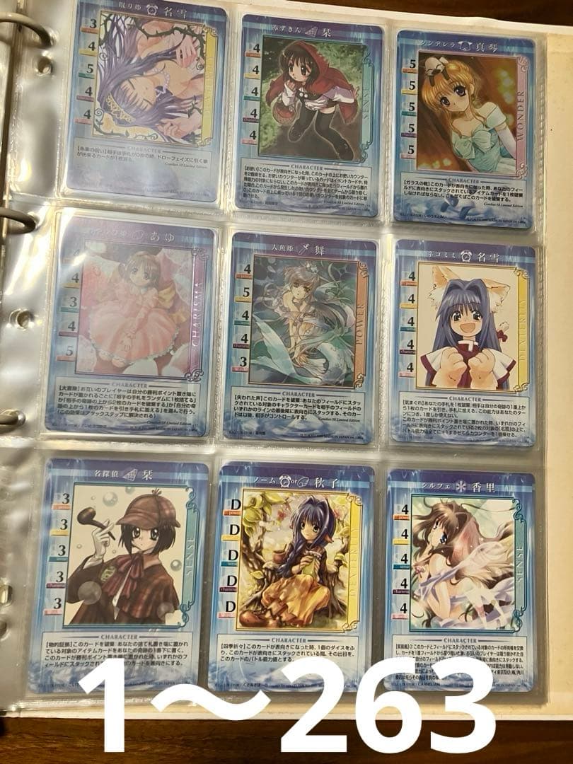 Kanon カノン　トレカ　ver 1.00~2.00 抜けアリ　新品パズル付き