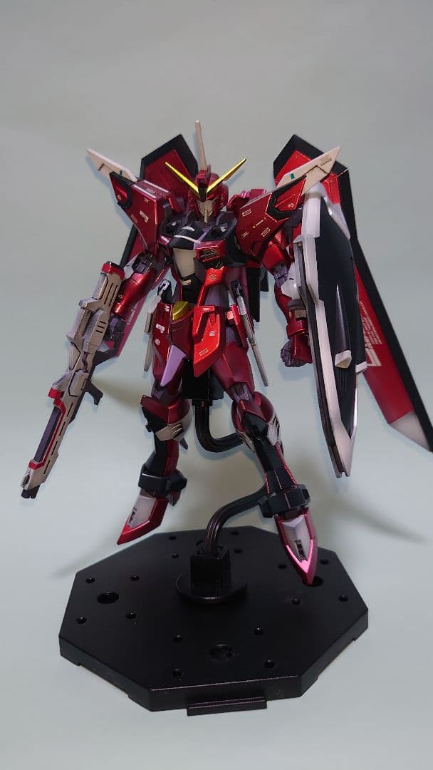 HGライジングフリーダムガンダムとイモータルジャスティスガンダム