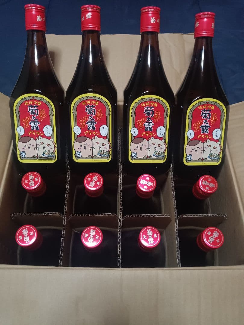 ちいかわ菊之露ブラウン 720ml ✕12本セット