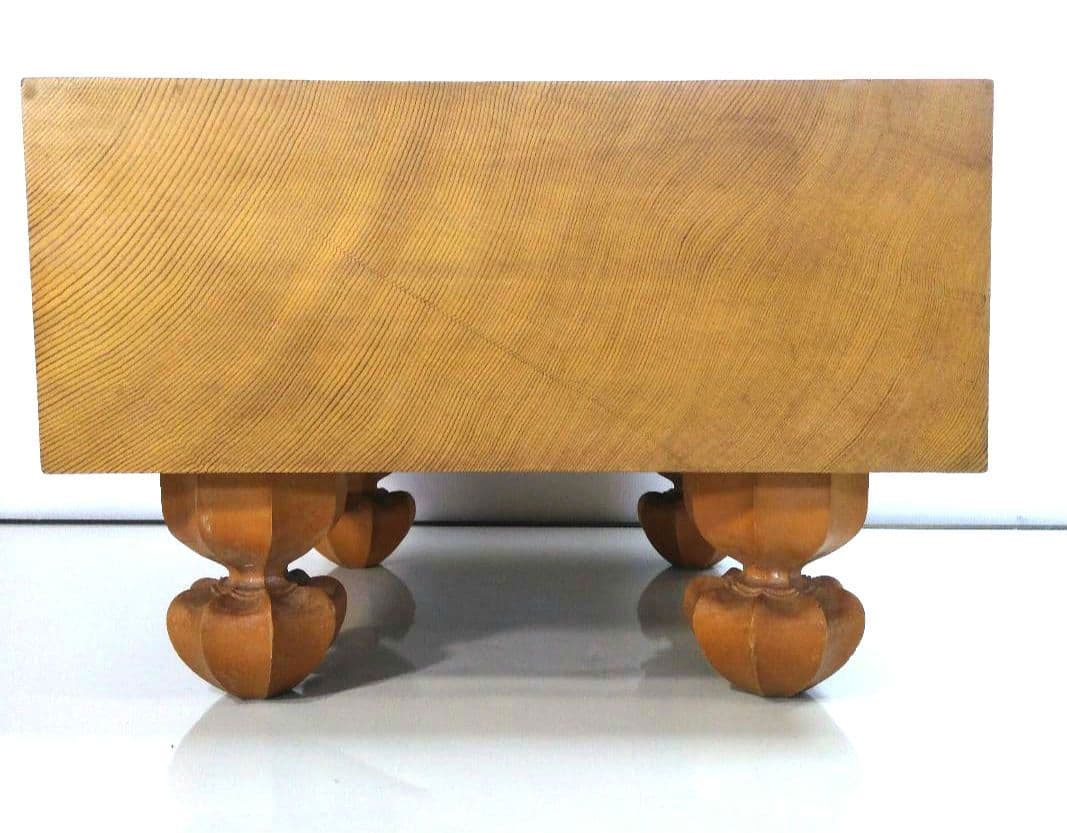 昭和レトロ　碁盤 6寸 約17cm