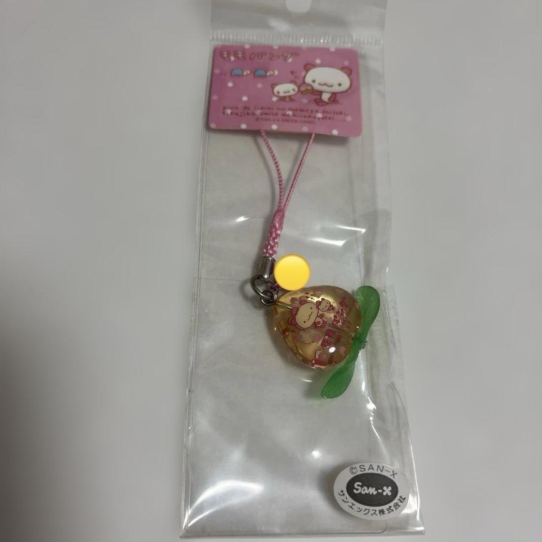 平成レトロ モモパンダ San-x ストラップ
