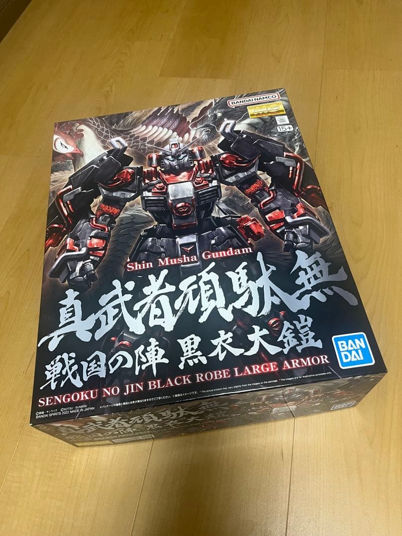 MG 真武者ガンダム　戦国の陣黒衣大鎧