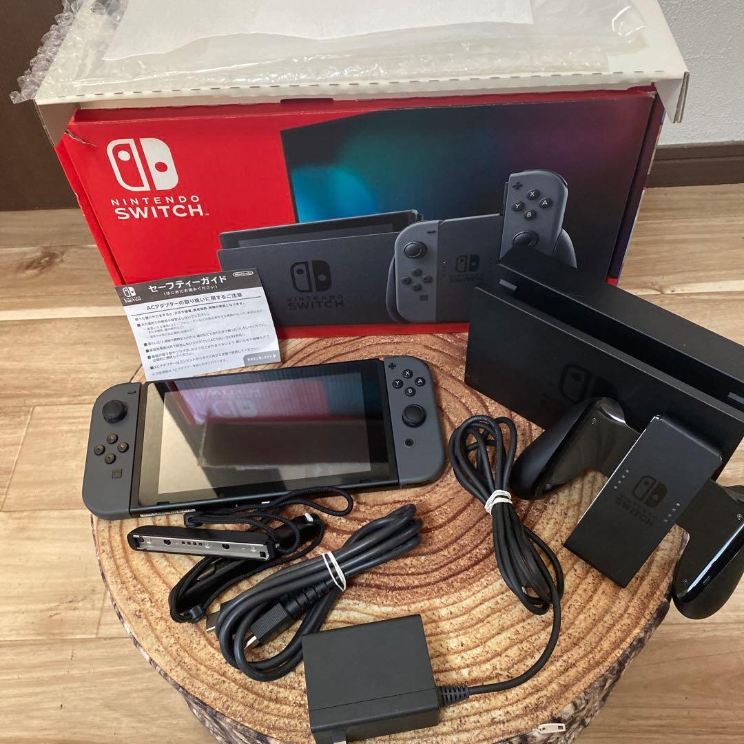 Nintendo Switch ニンテンドースイッチ本体　グレー ②