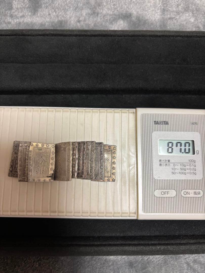 古銭 一分銀 10枚 87g
