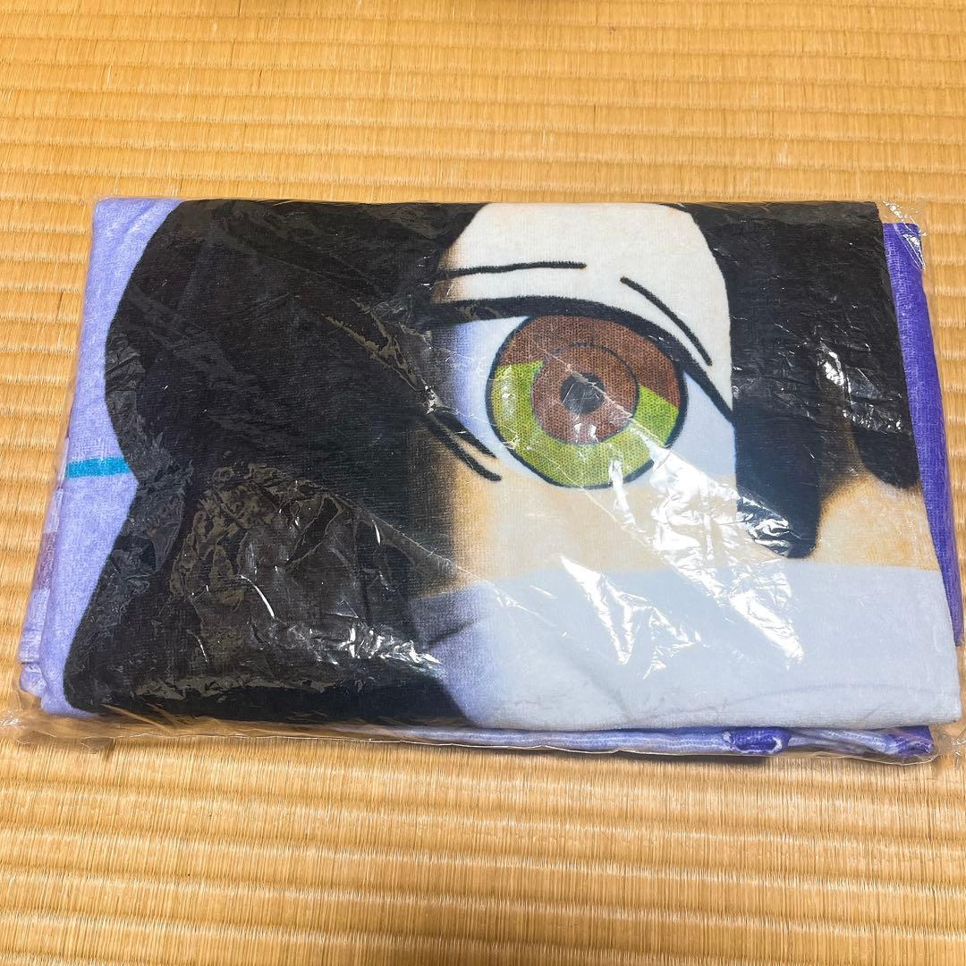 鬼滅の刃 みに隊士 応援バスタオル 伊黒小芭内