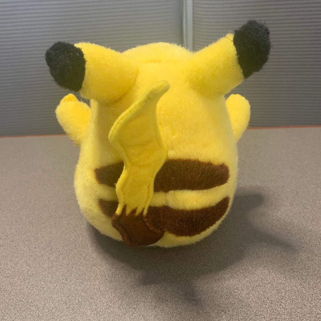 初期　ピカチュウ　ぬいぐるみ　にっこり　タカラトミー　バンザイ