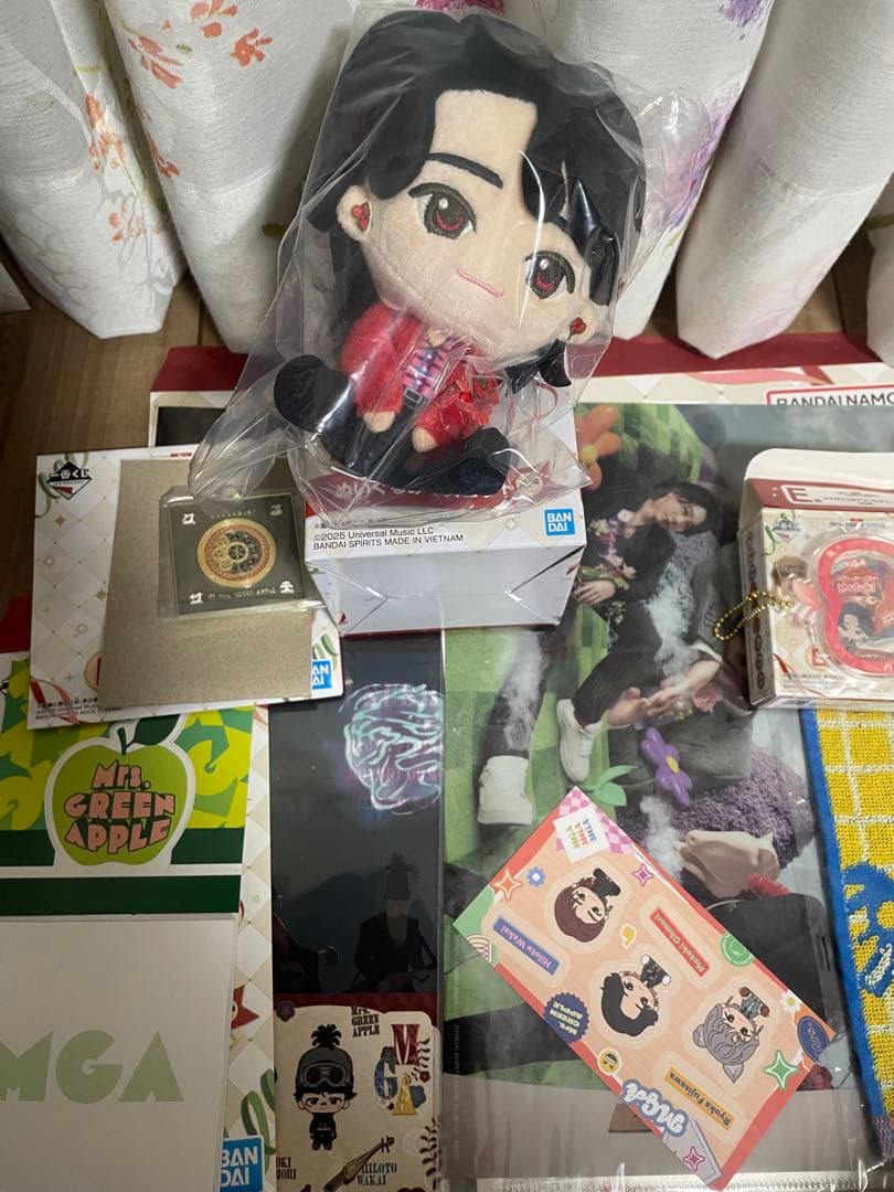 ミセスグリーンアップル　一番くじ　 A賞ぬいぐるみマスコット 大森元貴　他　9点