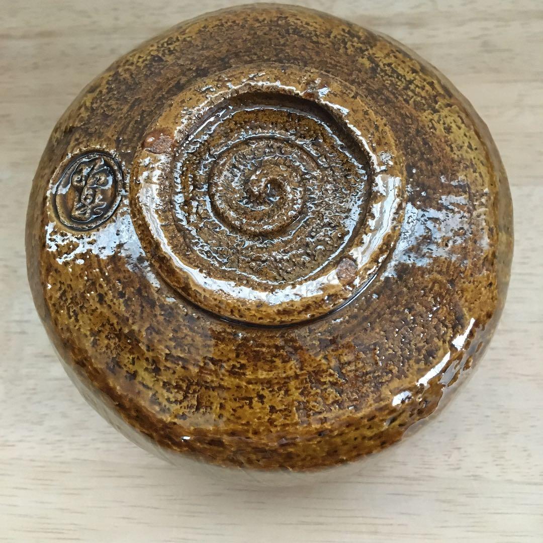 茶道具　茶碗　飴楽　『時雨』  昭楽造