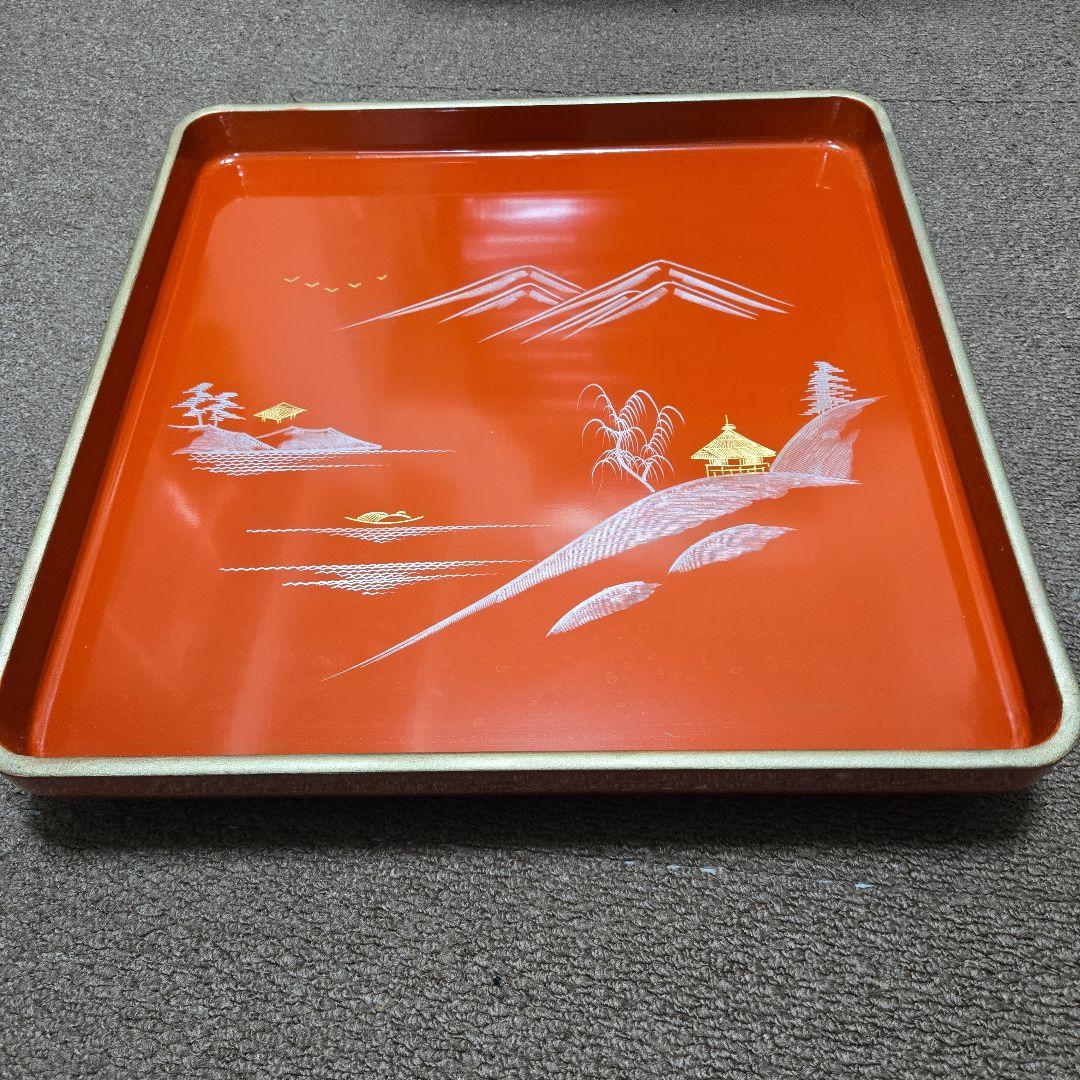 お膳 漆器 懐石膳 膳 セット 朱塗会席膳