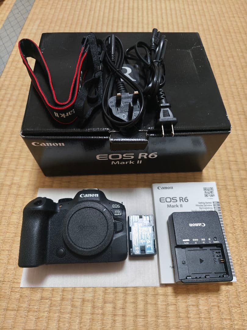 Canon EOS R6 Mark2 ボディシャッター回数1750元旦特価