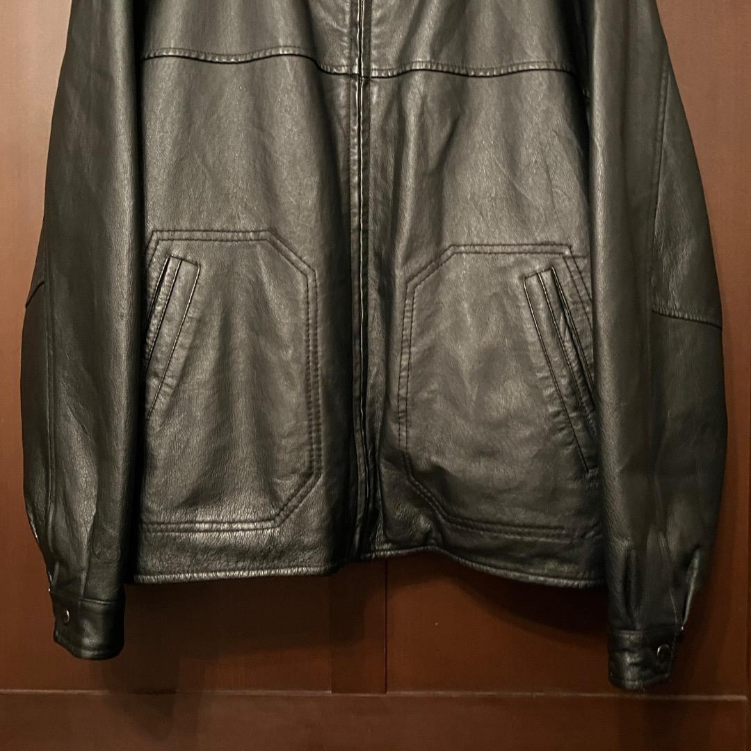 レザージャケット St. John's Bay セントジョンズベイ XL 90s