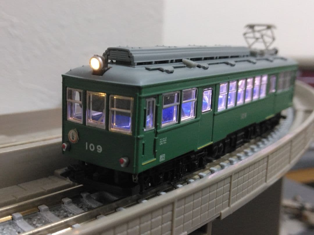 箱根登山鉄道　モハ2形　元塗装　緑塗装