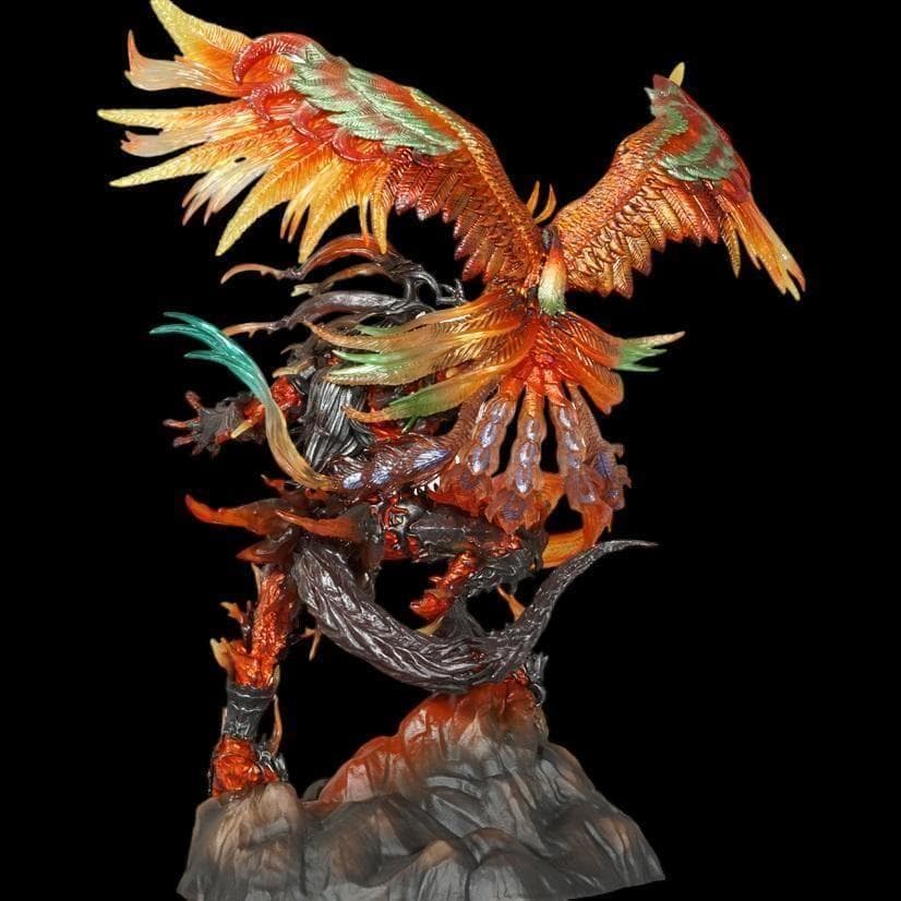 新品未開封 FF16 ハイクオリティフィギュア＜フェニックス VS イフリート＞