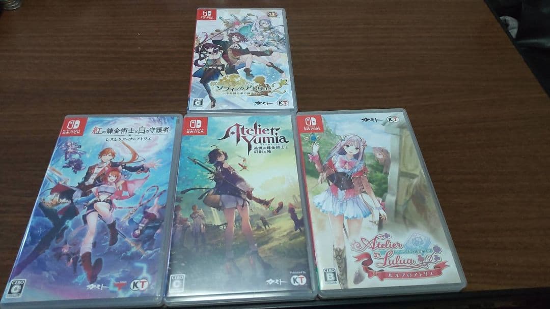 Switchソフト.アトリエシリーズ セット美品.単品よりお買い得