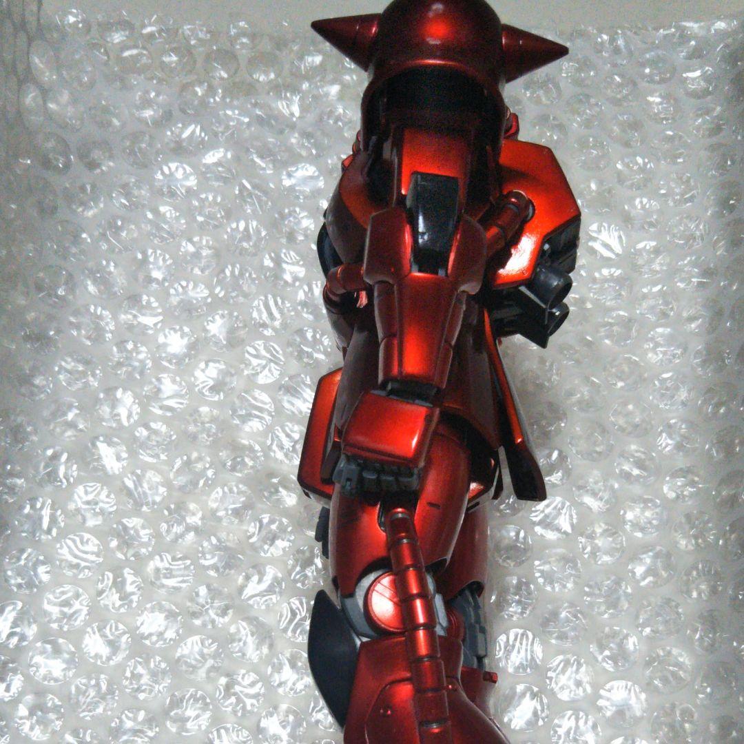 MG 1/100 シャア専用ザクver.2.0　メタリックカラー塗装済み完成品
