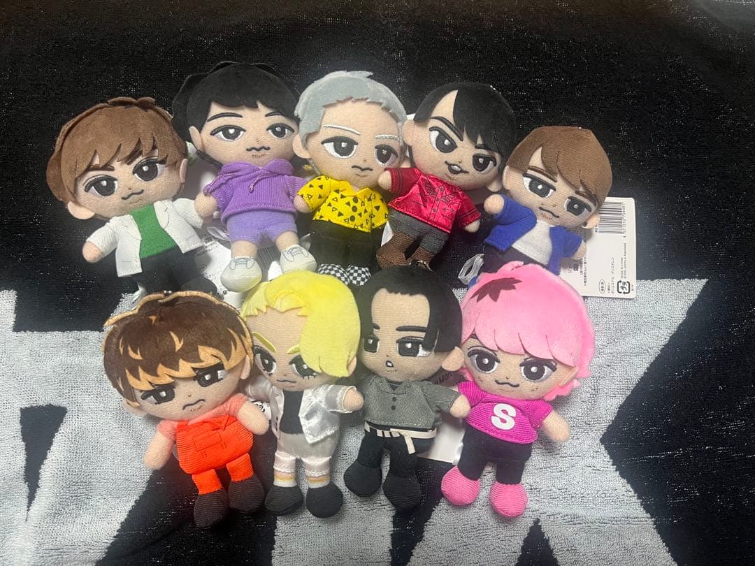 Man すのチル ぬいぐるみ 9体セットタグ付【セット売り】