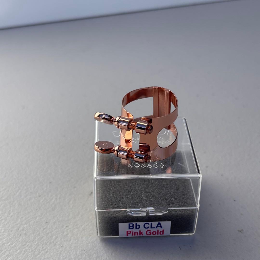 B♭クラリネットリガチャー　ボナードゴールド美品